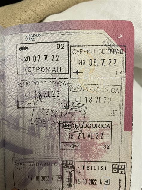 Passport Stamps in Spanish passport : r/PassportPorn