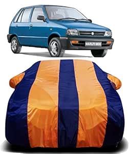 CAVS 190T Imported Fabric Car Cover for Maruti Suzuki 800 with Ultra ...