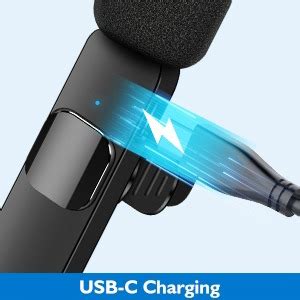 BLACKPOOL® K35 Collar Microphone 2.4G Wireless Omnidirectional Lavalier ...