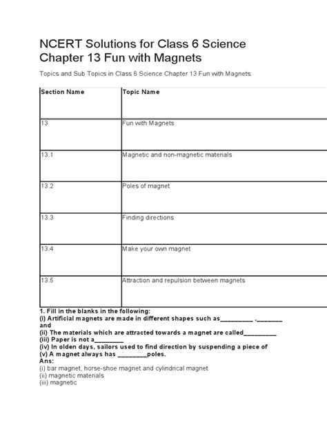 Image result for Class 6 Chapter 13