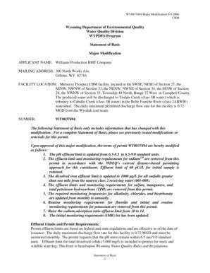 Fillable Online deq state wy Wyoming Department of Environmental ...
