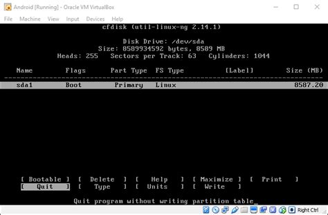 Android ISO for VirtualBox 的图像结果