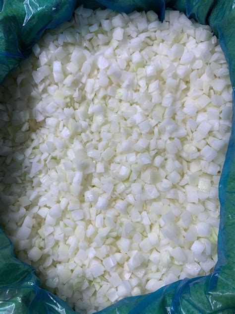 IQF Frozen Onion Diced with Brc /FDA/Ifs Frozen Onion - Onion Diced and ...