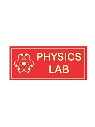 999Store office supplies sunboard Physics lab sticker signage Sign ...