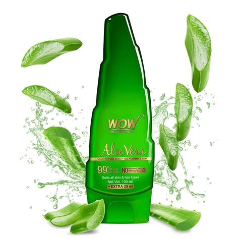 Buy WOW Skin Science Aloe Vera Multipurpose Beauty Gel for Skin and ...