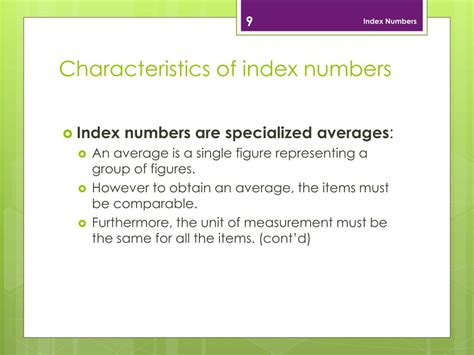 Image result for Index Numbers In