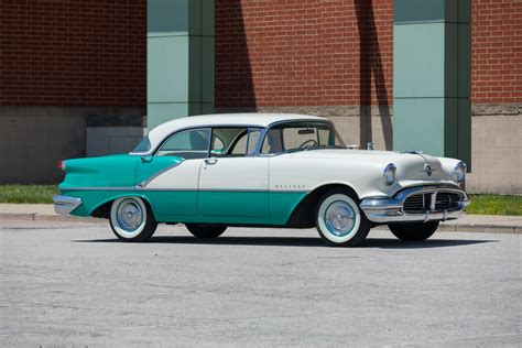 1956 Oldsmobile 88 Holiday Sedan at Indy 2023 as J173.1 - Mecum Auctions