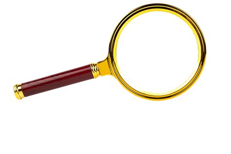 Magnifying glass, Transparent background. PNG. copy space. 15158301 PNG