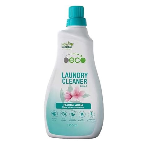 Beco Organic Laundry Liquid Detergent | 500 ml | Pack of 1 | Front and ...