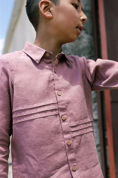 Pleated Shirt & Trouser Co-Ord Set | Linen Boys Co-Ord Set