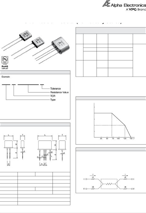 HC, HD, HG Series by VPG Foil Resistors Datasheet | DigiKey
