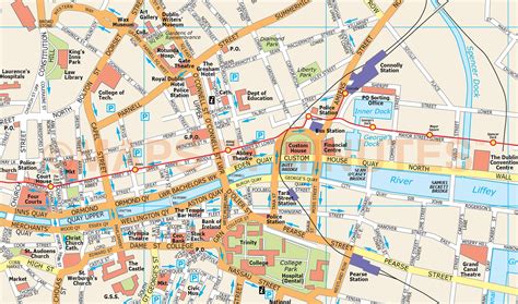 Dublin City Centre Map Printable