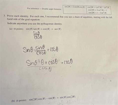 How to Derive Double Angle Formulas a Level 的图像结果