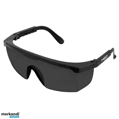 Safety glasses with tinted lenses and adjustable temples - Poland, New ...
