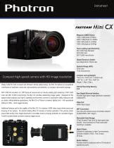 Camera for the automotive industry - FASTCAM Mini CX - Photron ...