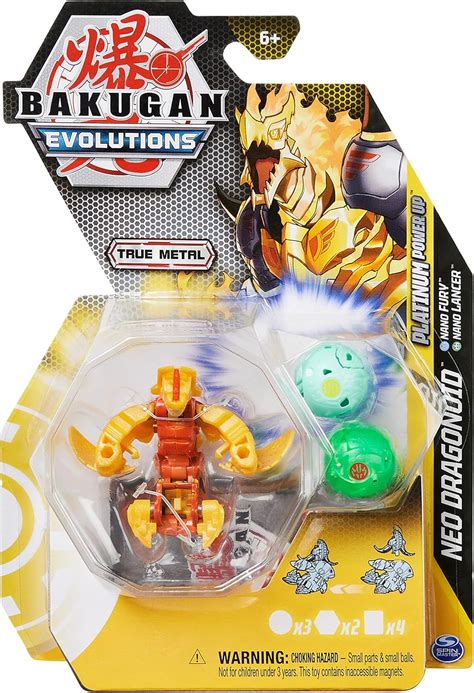 Bakugan Evolutions, Neo Dragonoid with Nano Fury and India | Ubuy