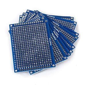 PRAV® Prototype PCB Circuit Part Practical Panel. Double Face Board ...