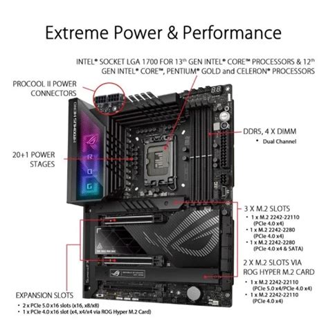 ASUS ROG MAXIMUS Z790 HERO LGA 1700 ATX Motherboard