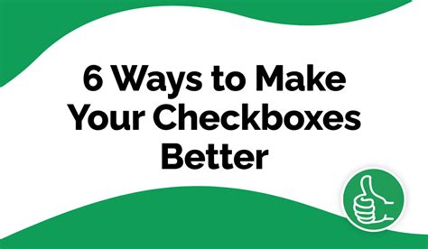 Image result for Advanced Tips for Using Checkboxes