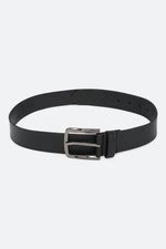 Buy Men Black Textured Genuine Leather Casual Belt Online - 762397 ...