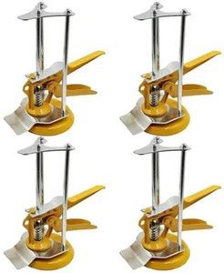Godavari Tile Lifting Adjuster Leveler PACK OF 4 Tile Lifting Adjuster ...