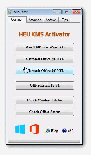 Tu Mundo de Programas: HEU KMS Activator v6.1