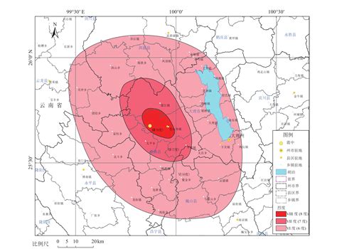 云南漾濞6.4级地震烈度评定
