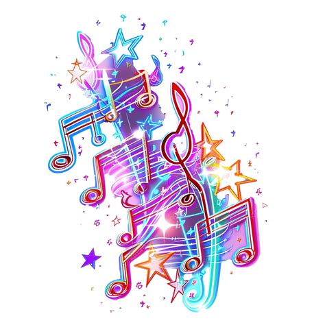 Neon Music Notes 的图像结果