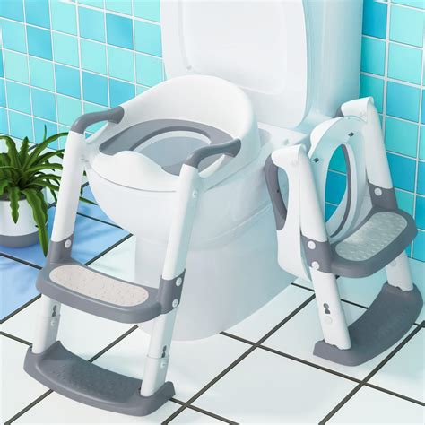 Amazon.com: Nuby Step Ladder Toddler Potty Seat for Toilet - All-in-One ...