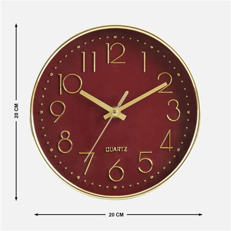 Buy Missle Shine Wall Clock - 20cm from Home Centre at just INR 299.0