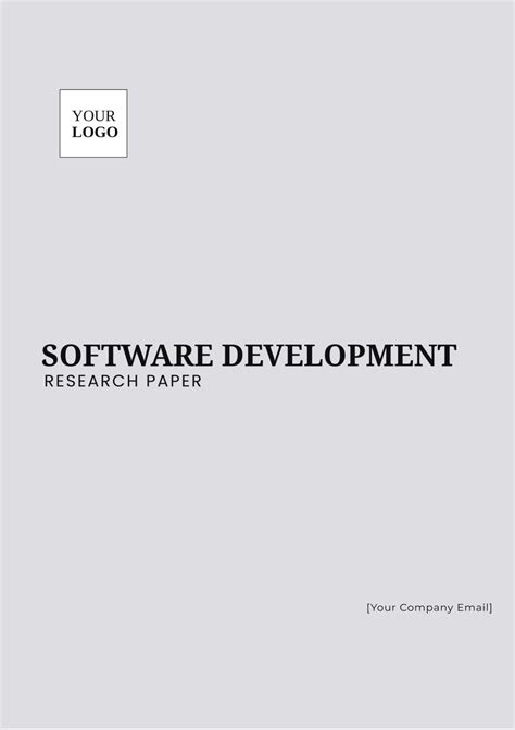 Image result for Research Paper Template Example