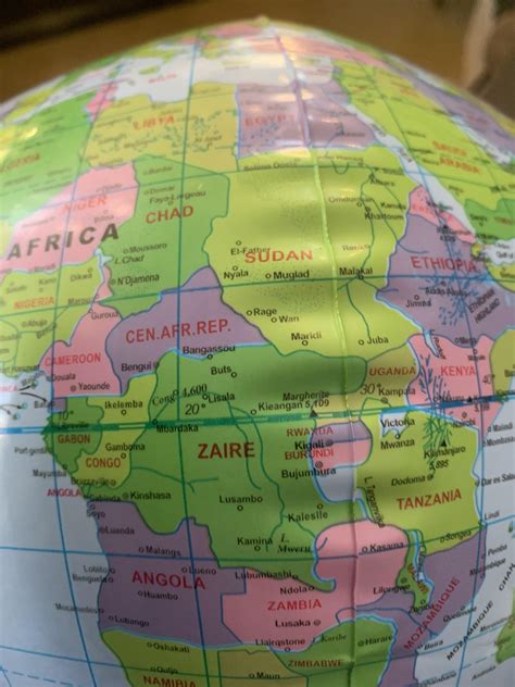 Why is the DROC called Zaire every other country is in English, is this a new name or is this ...