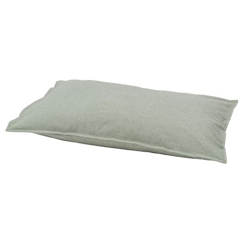 BERGPALM pillowcase, green/striped, 50x80 cm (20x31") - IKEA