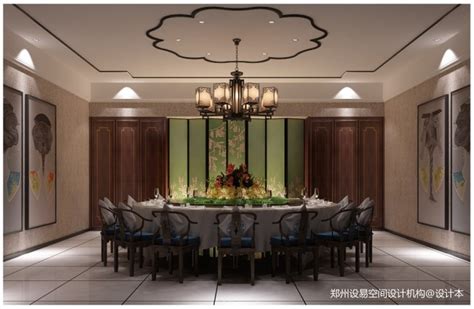 现代简约98m2餐馆装修效果图-装修设计方案-酷家乐3D云设计