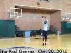 Image result for Dame Shooting On Paul George