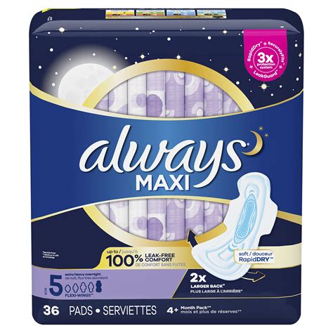 Always Maxi Pads In Panties