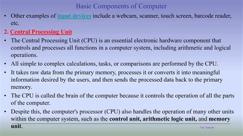 4 Basic Computer Components 的图像结果