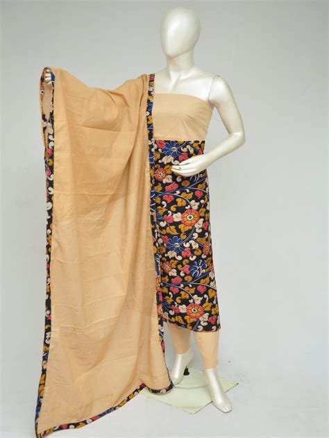 Kalamkari print dress material at whole sale price – DressesForWomen.IN