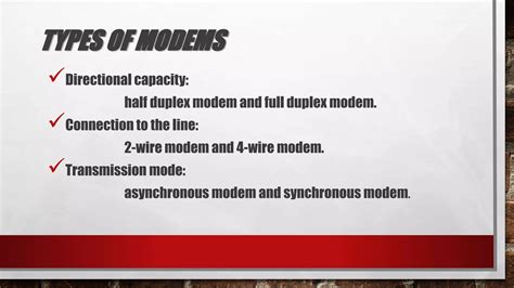 Types of Modem 的图像结果