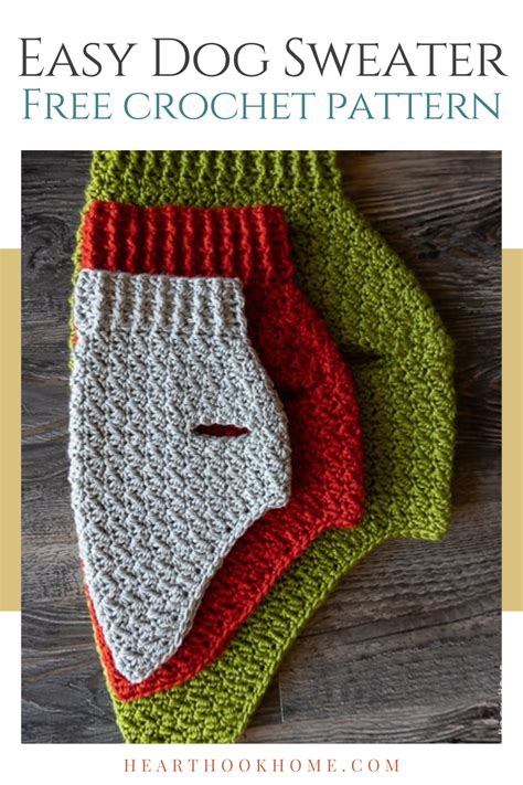 Image result for Dog Sweater Crochet Tutorial