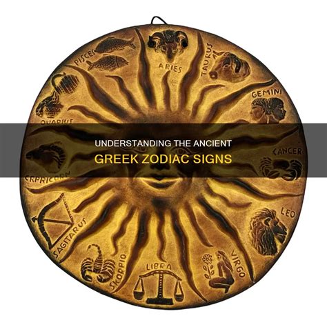Understanding The Ancient Greek Zodiac Signs | ShunSpirit