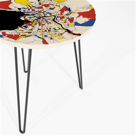 Mondrian Map Table – Jumig