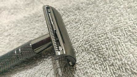 Rubab Men Double Edge Safety Shaving Razor| Premium Single Blade Closed ...