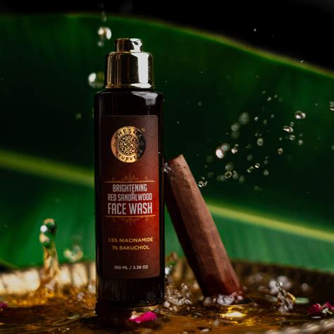 Red Sandalwood Face Wash | Skin Brightening & Cleansing – Shesha Ayurveda