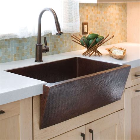 Native Trails Zuma 33" Copper Farmhouse Sink, Antique Copper, CPK290 ...