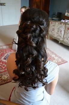 Half Up Half Hair Style Front View For Wedding by Half Up Half Hairstyles Front And Back View Wedding Half Up Half Hair Style Front View For Wedding