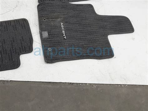 2019 Subaru Ascent Floor Mats - Set Of 4 - Black J501SXC000