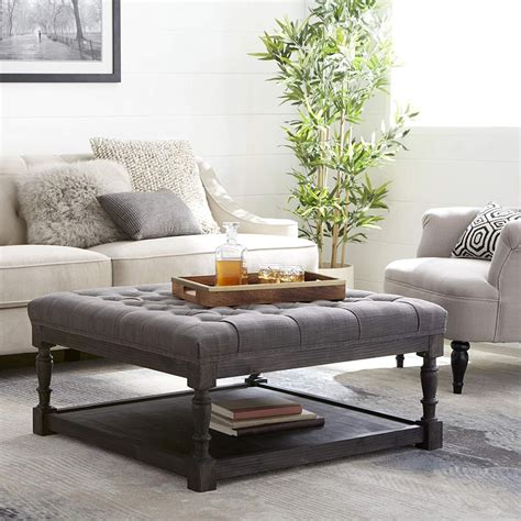 The Versatility Of A Large Storage Ottoman Coffee Table - Coffee Table ...