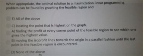 Linear Programming Optimal Solution 的图像结果