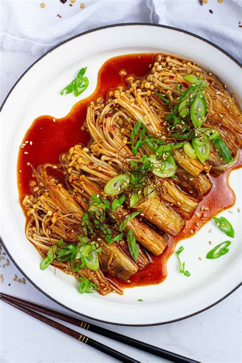 How To Cook Enokitake Mushrooms